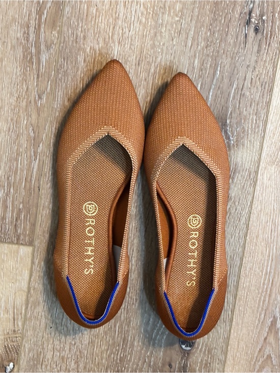 Rothy's Shoes - NWOT - Rothy's Women's The Point Amber Knit Flats - 11